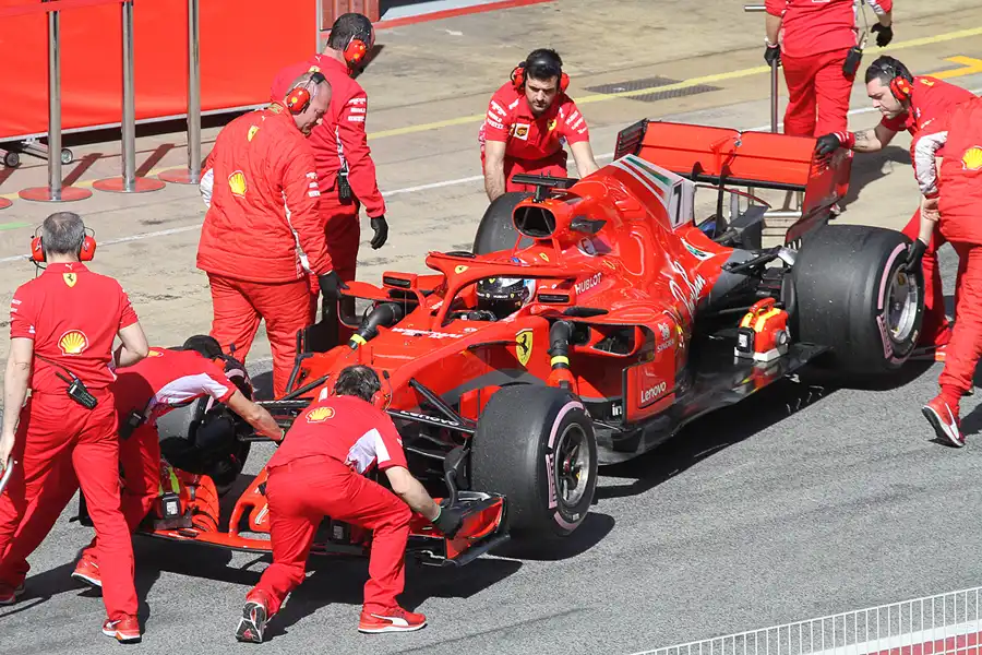 250 | 2018 | Barcelona | Ferrari SF71H | Kimi Raikkonen | © carsten riede fotografie