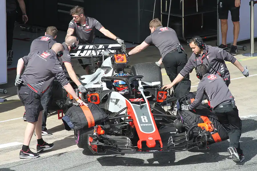 260 | 2018 | Barcelona | Haas-Ferrari VF-18 | Romain Grosjean | © carsten riede fotografie