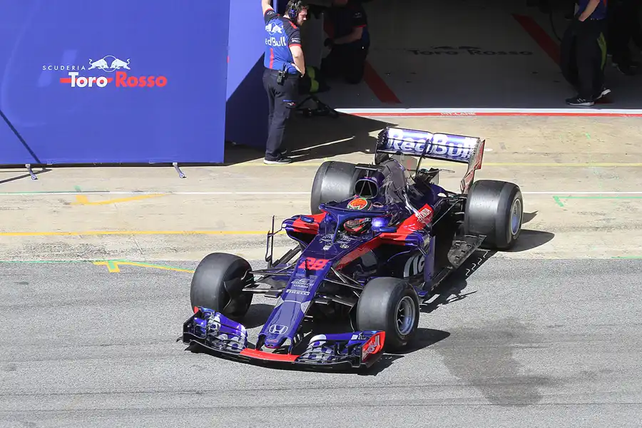 280 | 2018 | Barcelona | Toro Rosso-Honda STR13 | Brendon Hartley | © carsten riede fotografie