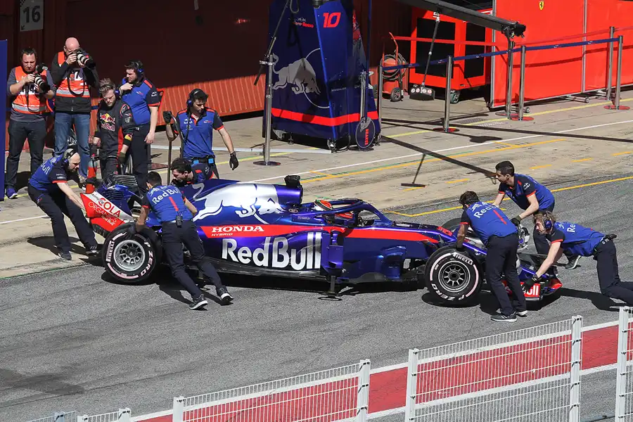 281 | 2018 | Barcelona | Toro Rosso-Honda STR13 | Brendon Hartley | © carsten riede fotografie