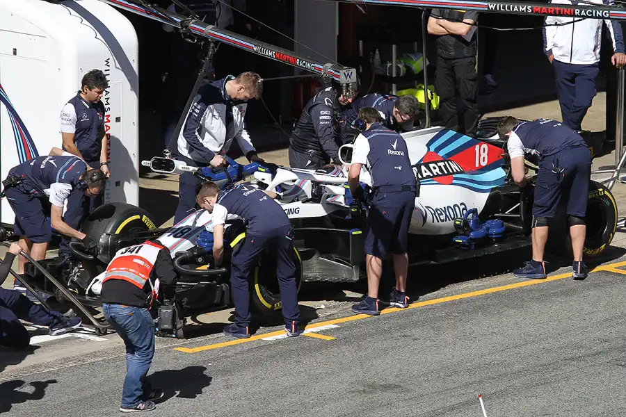 283 | 2018 | Barcelona | Williams-Mercedes-AMG FW41 | Lance Stroll | © carsten riede fotografie