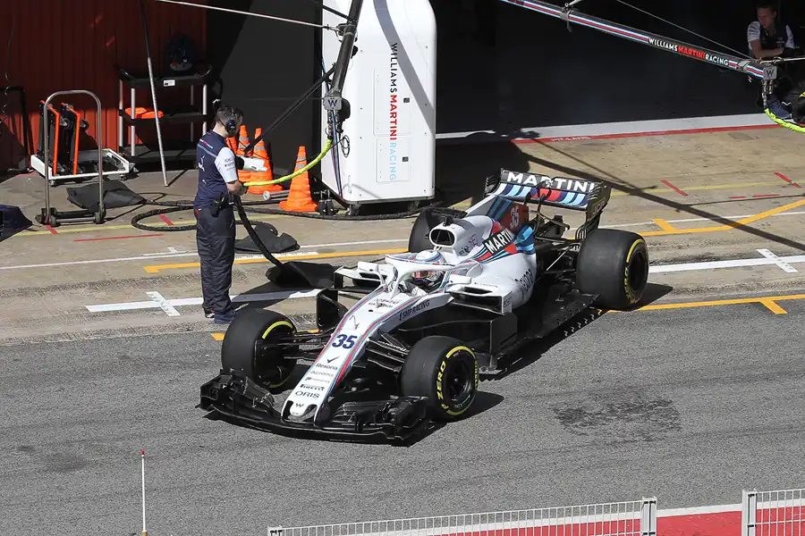 287 | 2018 | Barcelona | Williams-Mercedes-AMG FW41 | Sergey Sirotkin | © carsten riede fotografie