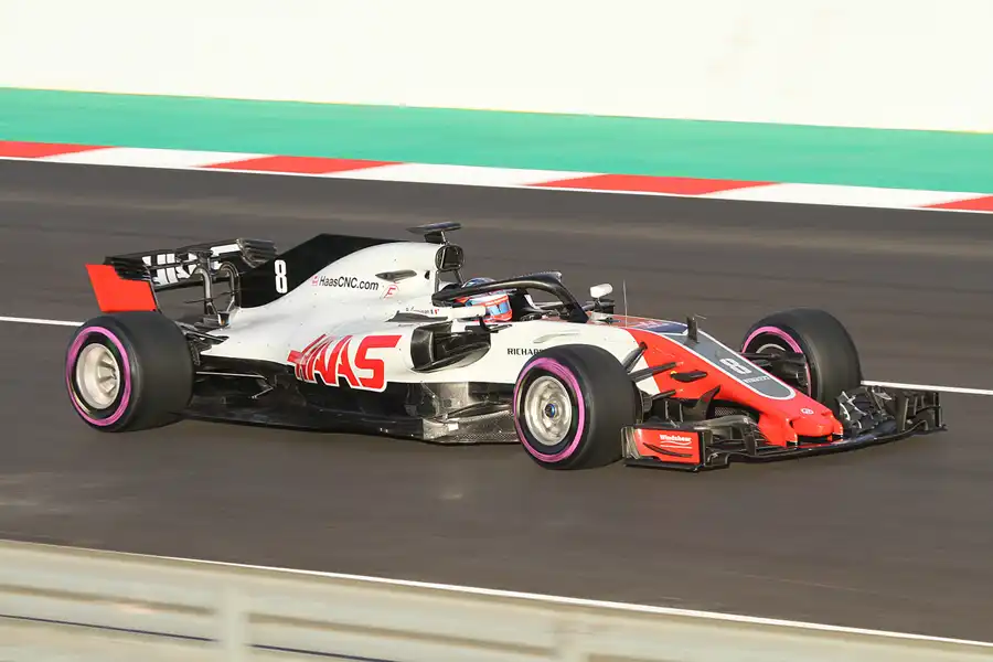301 | 2018 | Barcelona | Haas-Ferrari VF-18 | Romain Grosjean | © carsten riede fotografie