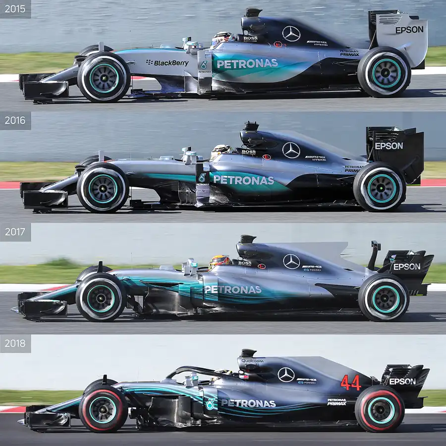 333 | 2018 | Barcelona | Mercedes 2015 – 2018 | Technical Analysis | © carsten riede fotografie