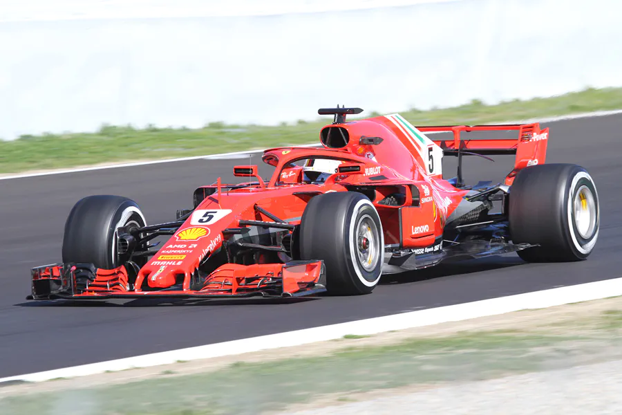 206 | 2018 | Barcelona | Ferrari SF71H | Sebastian Vettel | © carsten riede fotografie