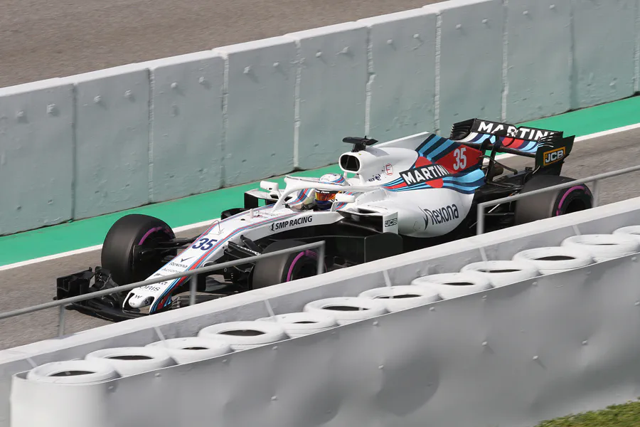 248 | 2018 | Barcelona | Williams-Mercedes-AMG FW41 | Sergey Sirotkin | © carsten riede fotografie
