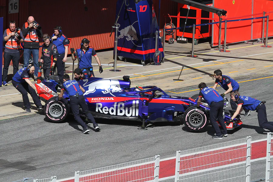 281 | 2018 | Barcelona | Toro Rosso-Honda STR13 | Brendon Hartley | © carsten riede fotografie