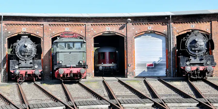 004 | 2018 | Wittenberge | Bahnbetriebswerk Wittenberge – Historischer Lokschuppen | © carsten riede fotografie