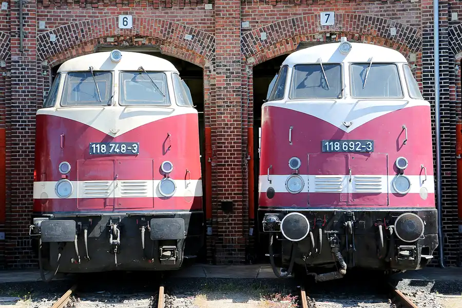 031 | 2018 | Wittenberge | Bahnbetriebswerk Wittenberge – Historischer Lokschuppen | © carsten riede fotografie