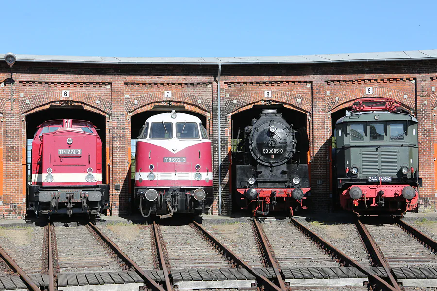 003 | 2018 | Wittenberge | Bahnbetriebswerk Wittenberge – Historischer Lokschuppen | © carsten riede fotografie