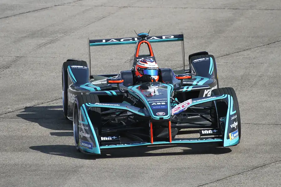 036 | 2018 | Berlin | Jaguar I-Type II | Panasonic Jaguar Racing | Mitch Evans | © carsten riede fotografie