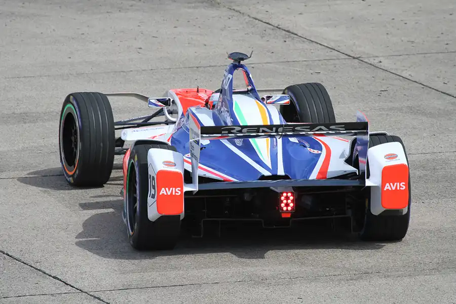 048 | 2018 | Berlin | Mahindra M4ELECTRO | Mahindra Racing | Felix Rosenqvist | © carsten riede fotografie