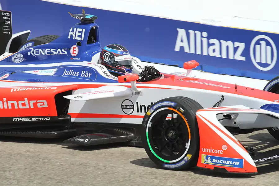 052 | 2018 | Berlin | Mahindra M4ELECTRO | Mahindra Racing | Nick Heidfeld | © carsten riede fotografie