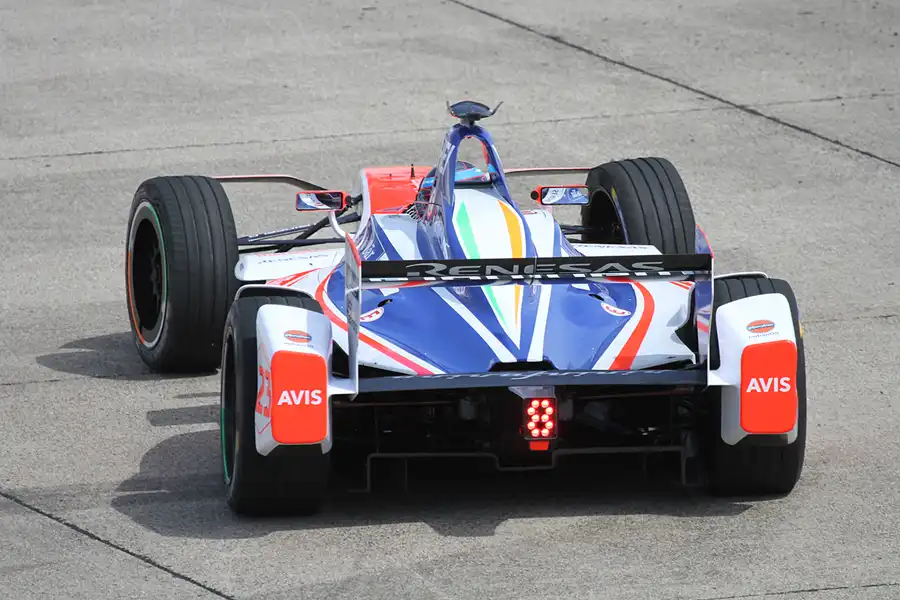 053 | 2018 | Berlin | Mahindra M4ELECTRO | Mahindra Racing | Nick Heidfeld | © carsten riede fotografie