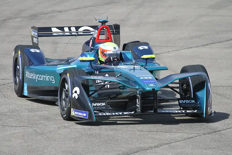 059 | 2018 | Berlin | NextEV NIO Sport 003 | NIO Formula E Team | Oliver Turvey | © carsten riede fotografie