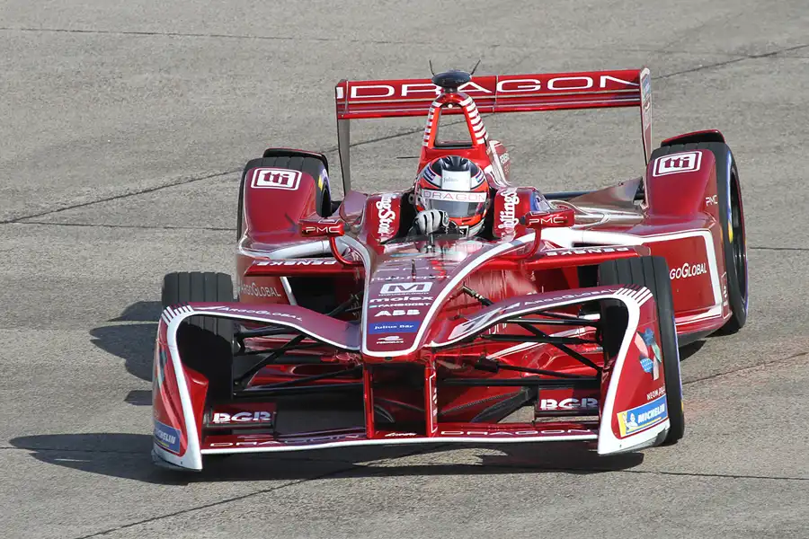 064 | 2018 | Berlin | Penske EV-2 | Dragon Racing | Jerome D`Ambrosio | © carsten riede fotografie