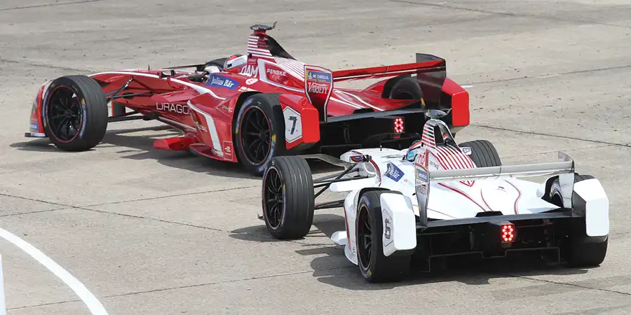 068 | 2018 | Berlin | Penske EV-2 | Dragon Racing | Jerome D`Ambrosio + Penske EV-2 | Dragon Racing | Jose Maria Lopez | © carsten riede fotografie