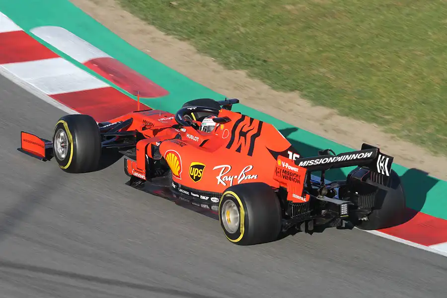 010 | 2019 | Barcelona | Ferrari SF90 | Charles Leclerc | © carsten riede fotografie