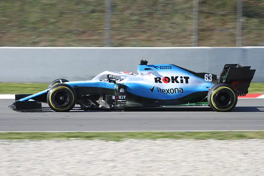 126 | 2019 | Barcelona | Williams-Mercedes-AMG FW42 | George Russell | © carsten riede fotografie
