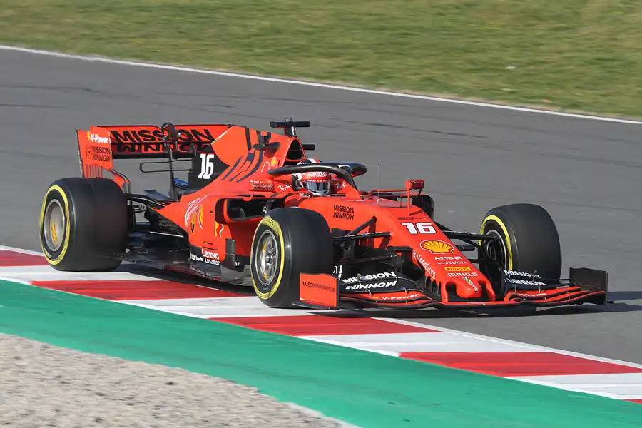 132 | 2019 | Barcelona | Ferrari SF90 | Charles Leclerc | © carsten riede fotografie
