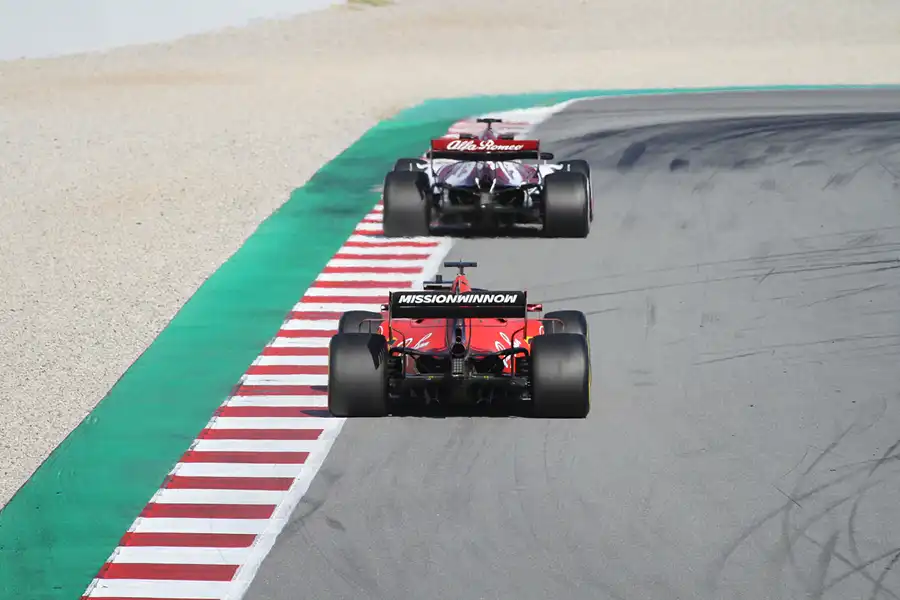 200 | 2019 | Barcelona | Ferrari SF90 | Sebastian Vettel + Alfa Romeo-Ferrari C38 | Antonio Giovinazzi | © carsten riede fotografie