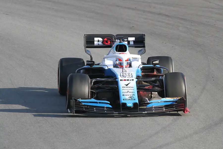 232 | 2019 | Barcelona | Williams-Mercedes-AMG FW42 | George Russell | © carsten riede fotografie