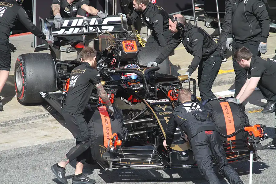 304 | 2019 | Barcelona | Haas-Ferrari VF-19 | Romain Grosjean | © carsten riede fotografie