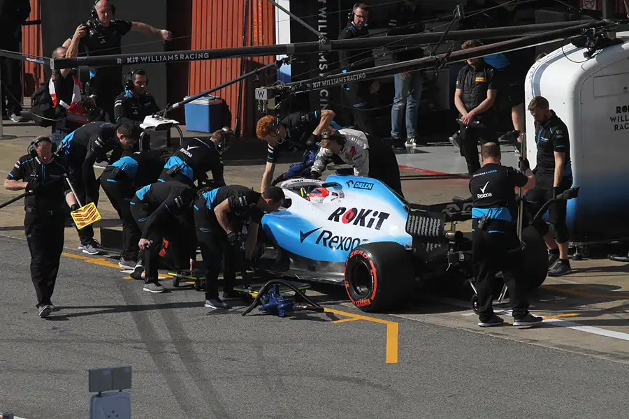 331 | 2019 | Barcelona | Williams-Mercedes-AMG FW42 | Robert Kubica | © carsten riede fotografie