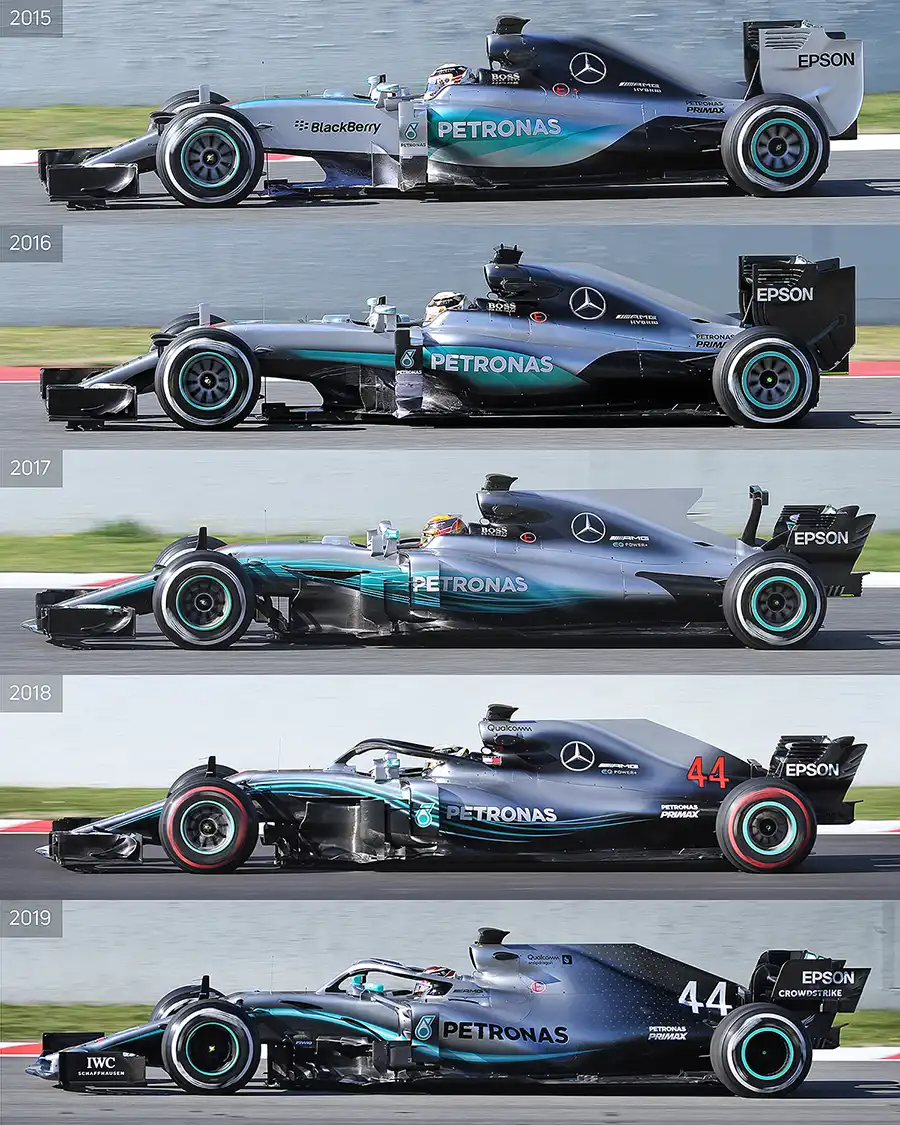 380 | 2019 | Barcelona | Mercedes 2015 – 2019 | Technical Analysis | © carsten riede fotografie