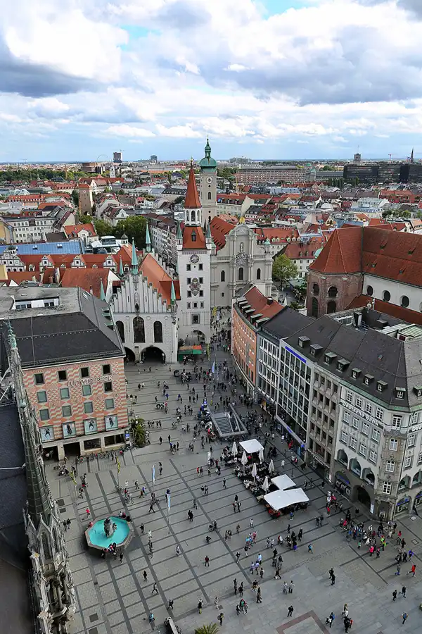 021 | 2019 | München | Blick vom Neuen Rathaus | © carsten riede fotografie