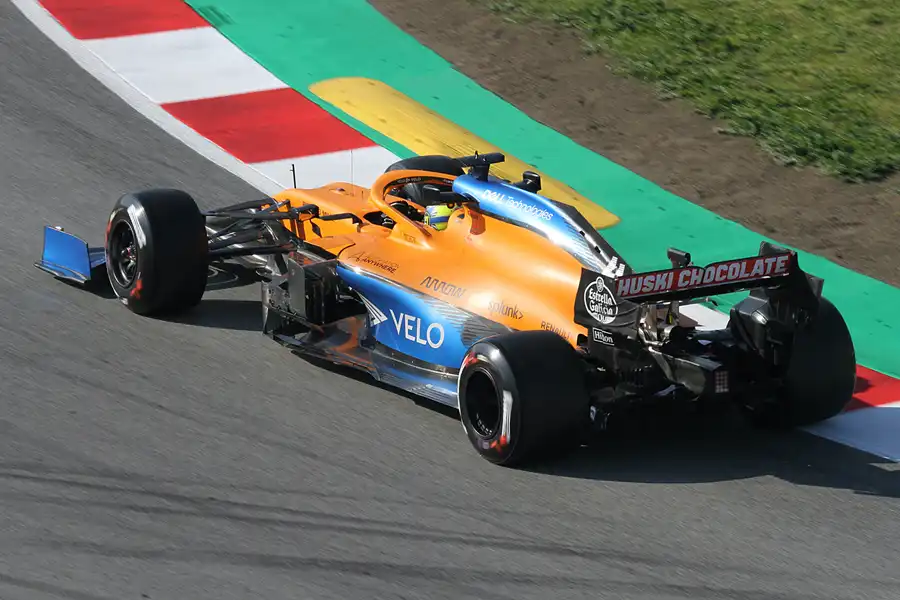010 | 2020 | Barcelona | McLaren-Renault MCL35 | Lando Norris | © carsten riede fotografie