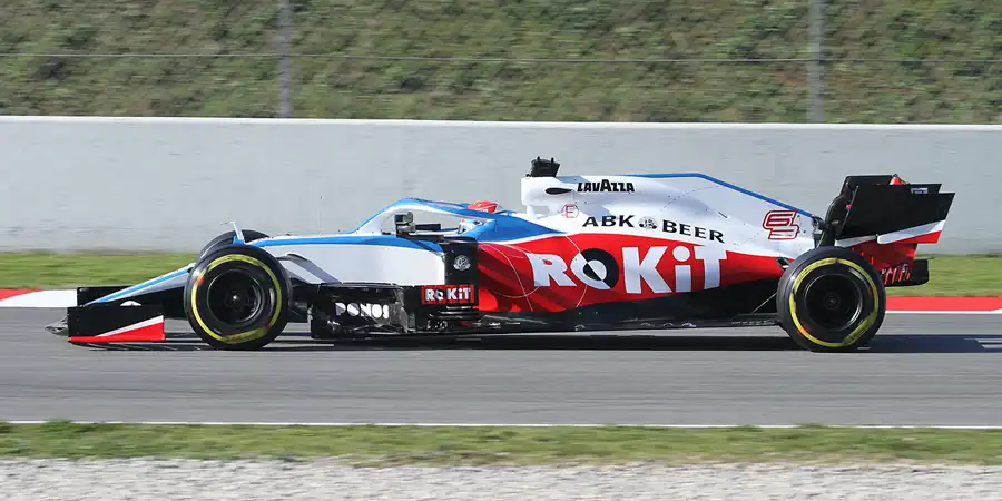 068 | 2020 | Barcelona | Williams-Mercedes-AMG FW43 | George Russell | © carsten riede fotografie