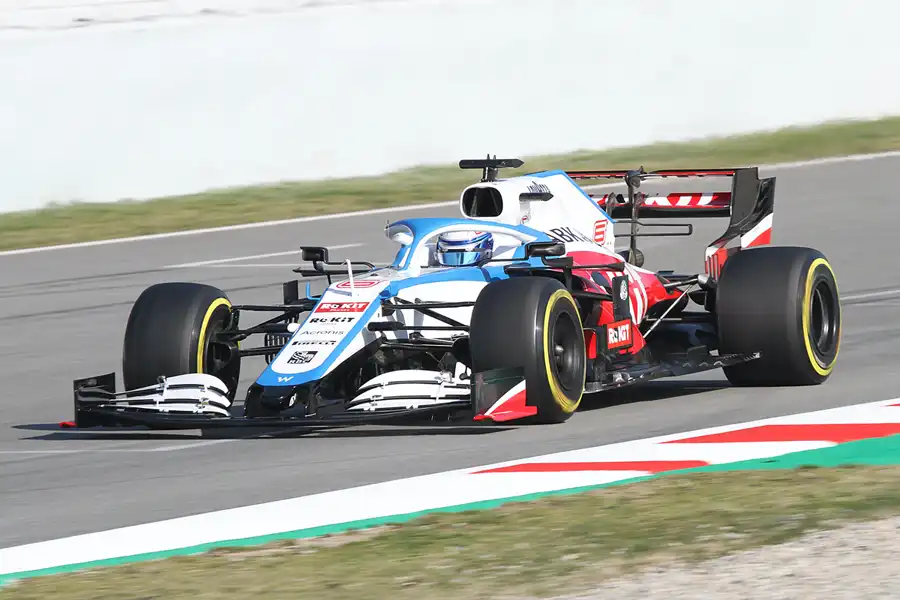 240 | 2020 | Barcelona | Williams-Mercedes-AMG FW43 | Nicholas Latifi | © carsten riede fotografie
