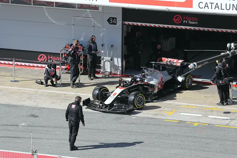 255 | 2020 | Barcelona | Haas-Ferrari VF-20 | Romain Grosjean | © carsten riede fotografie
