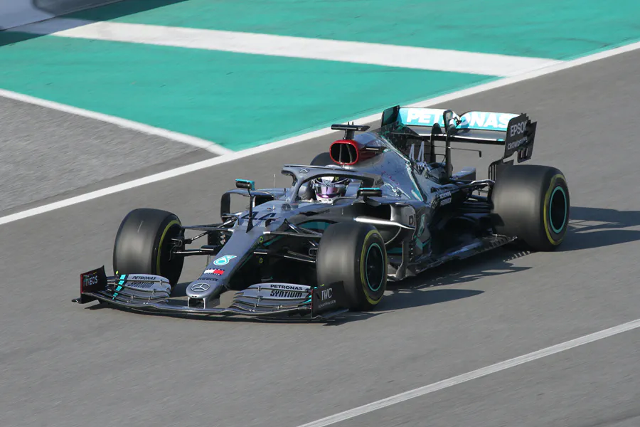 012 | 2020 | Barcelona | Mercedes-AMG F1 W11 EQ Performance | Lewis Hamilton | © carsten riede fotografie