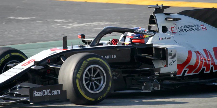160 | 2020 | Barcelona | Haas-Ferrari VF-20 | Romain Grosjean | © carsten riede fotografie