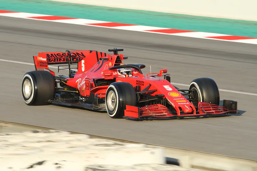 296 | 2020 | Barcelona | Ferrari SF1000 | Sebastian Vettel | © carsten riede fotografie