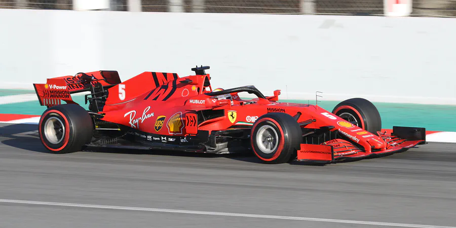 297 | 2020 | Barcelona | Ferrari SF1000 | Sebastian Vettel | © carsten riede fotografie