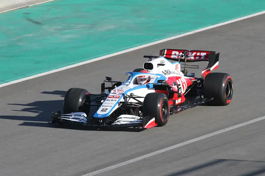 058 | 2020 | Barcelona | Williams-Mercedes-AMG FW43 | George Russell | © carsten riede fotografie