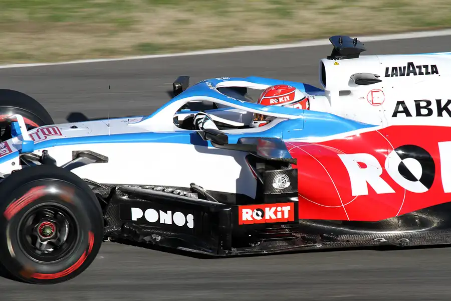 060 | 2020 | Barcelona | Williams-Mercedes-AMG FW43 | George Russell | © carsten riede fotografie