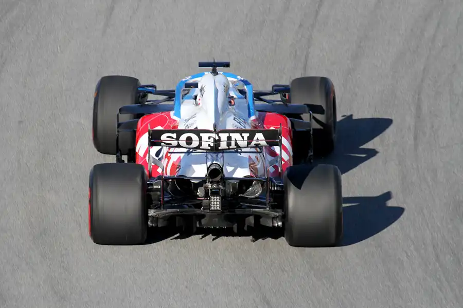 061 | 2020 | Barcelona | Williams-Mercedes-AMG FW43 | George Russell | © carsten riede fotografie