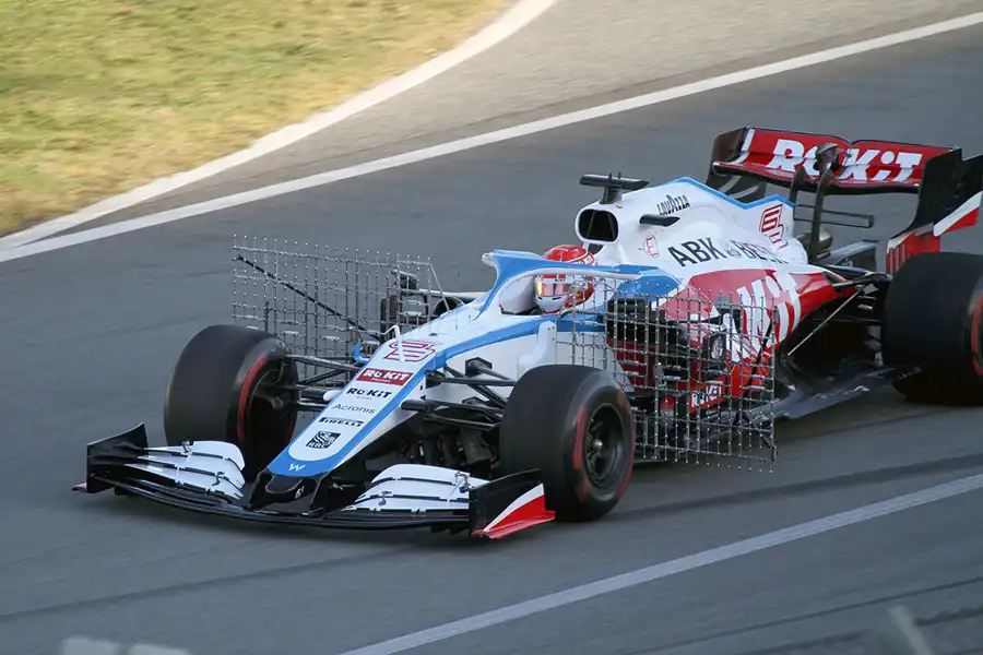 062 | 2020 | Barcelona | Williams-Mercedes-AMG FW43 | George Russell | © carsten riede fotografie