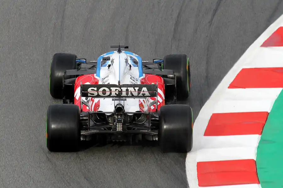 068 | 2020 | Barcelona | Williams-Mercedes-AMG FW43 | Nicholas Latifi | © carsten riede fotografie