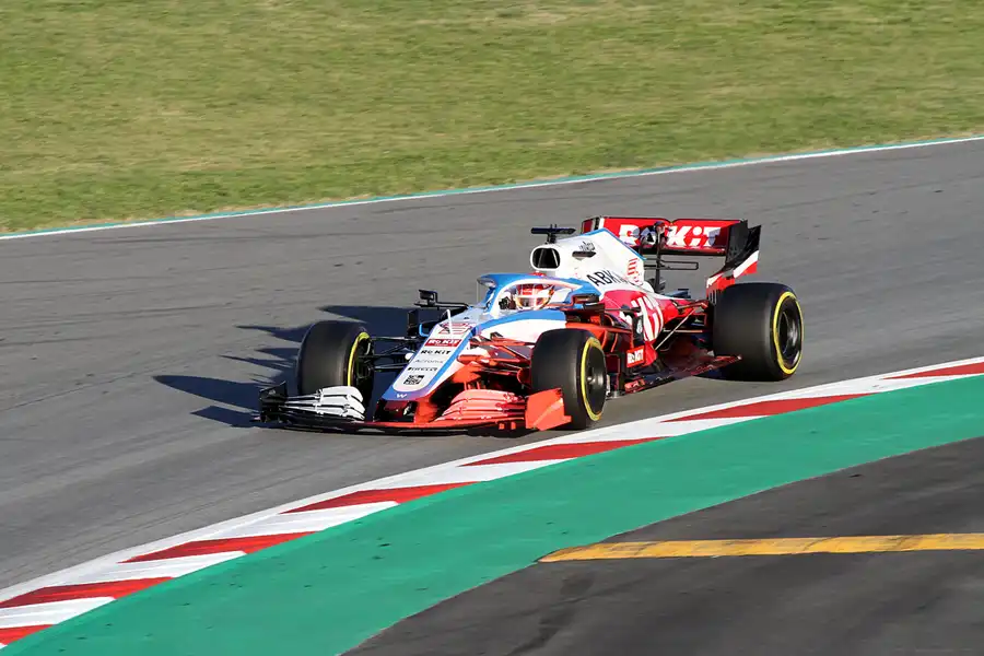 091 | 2020 | Barcelona | Williams-Mercedes-AMG FW43 | George Russell | © carsten riede fotografie