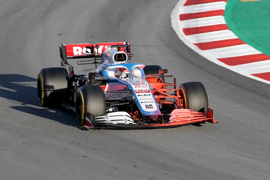 092 | 2020 | Barcelona | Williams-Mercedes-AMG FW43 | George Russell | © carsten riede fotografie