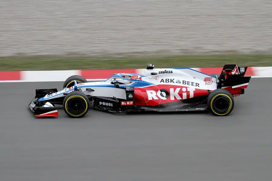 217 | 2020 | Barcelona | Williams-Mercedes-AMG FW43 | George Russell | © carsten riede fotografie
