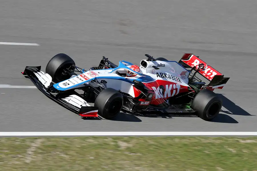 265 | 2020 | Barcelona | Williams-Mercedes-AMG FW43 | George Russell | © carsten riede fotografie