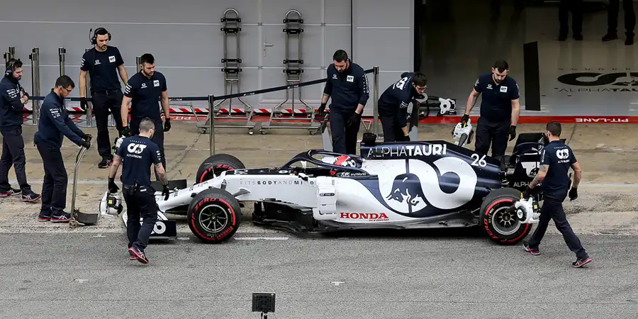 271 | 2020 | Barcelona | AlphaTauri-Honda AT01 | Daniil Kvyat | © carsten riede fotografie