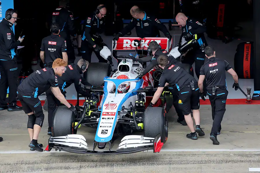 295 | 2020 | Barcelona | Williams-Mercedes-AMG FW43 | George Russell | © carsten riede fotografie