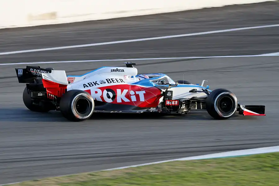329 | 2020 | Barcelona | Williams-Mercedes-AMG FW43 | Nicholas Latifi | © carsten riede fotografie